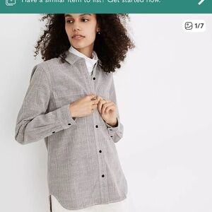 Madewell Corduroy Shirt. Size:XL